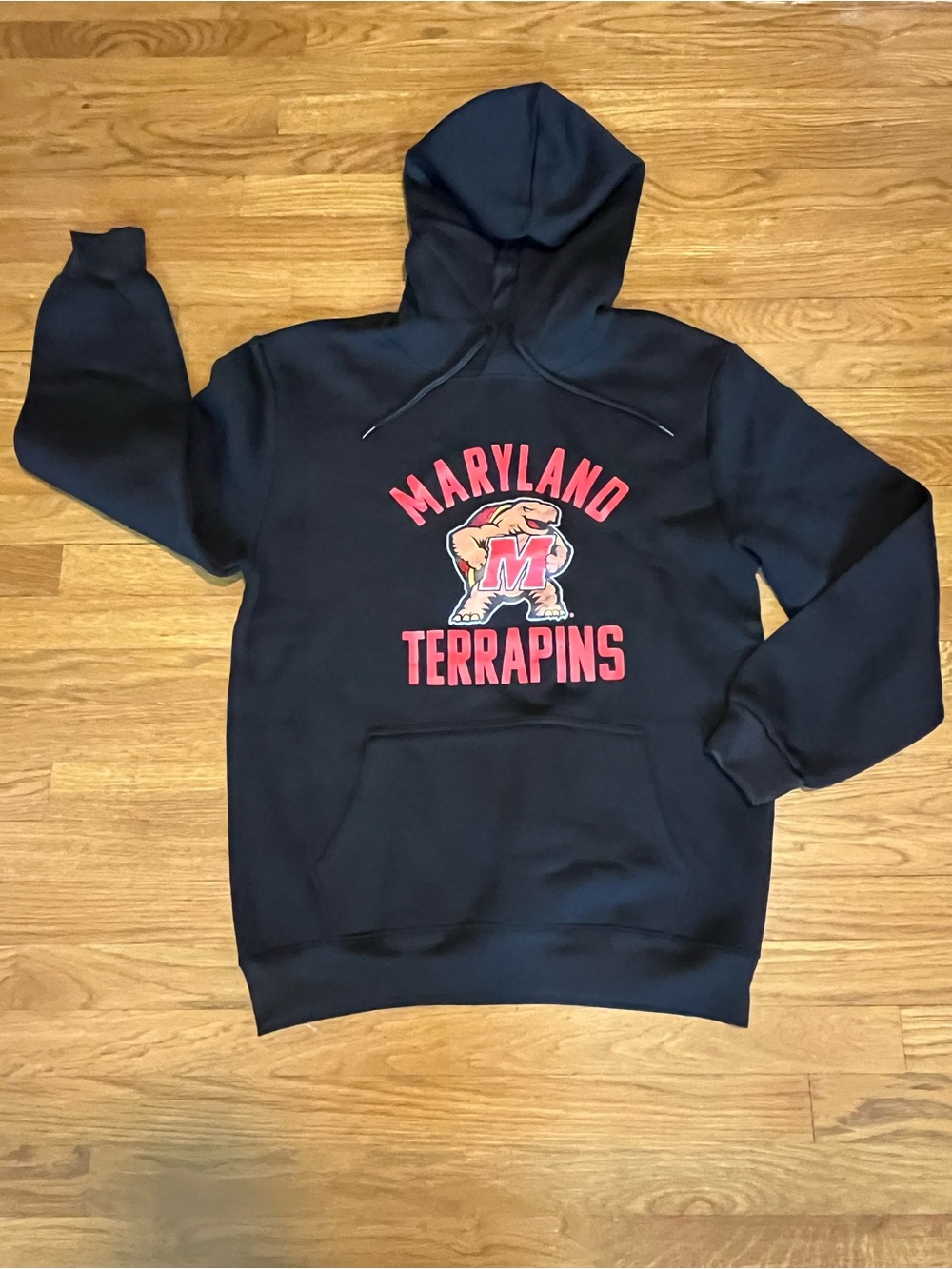 Maryland Terrapins Black Graphic Hoodie